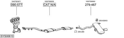 BOSAL SYS00610