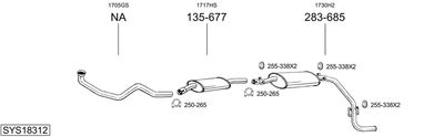 BOSAL SYS18312