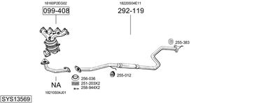 BOSAL SYS13569