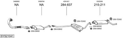 BOSAL SYS21041