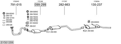 BOSAL SYS01359