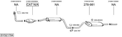 BOSAL SYS21784