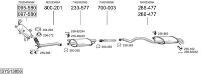 BOSAL SYS13856