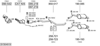 BOSAL SYS04919