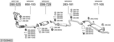 BOSAL SYS09463