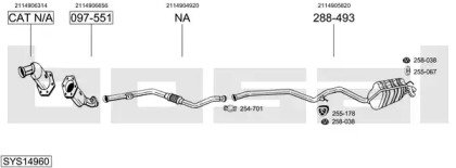 BOSAL SYS14960