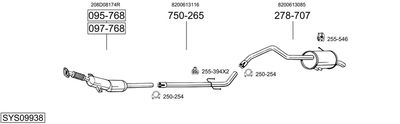 BOSAL SYS09938