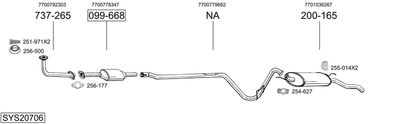 BOSAL SYS20706