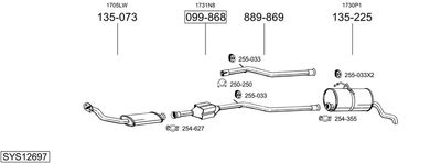 BOSAL SYS12697