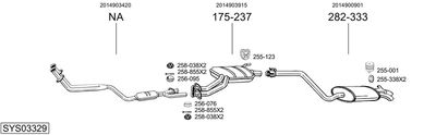 BOSAL SYS03329
