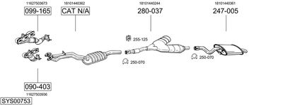BOSAL SYS00753