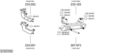 BOSAL SYS07056