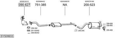 BOSAL SYS09933