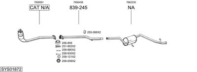 BOSAL SYS01872