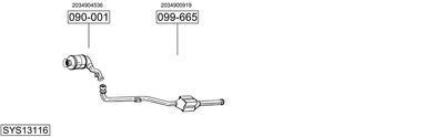 BOSAL SYS13116