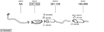 BOSAL SYS04287
