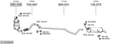 BOSAL SYS00946