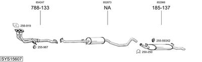 BOSAL SYS15607 BOSAL SYS15607