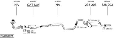 BOSAL SYS06921