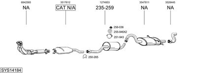 BOSAL SYS14184