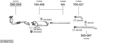 BOSAL SYS02723