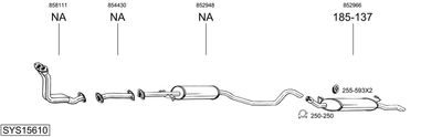 BOSAL SYS15610 BOSAL SYS15610