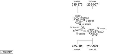 BOSAL SYS23971