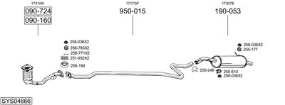 BOSAL SYS04666