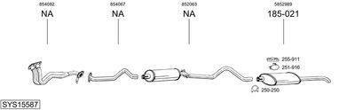 BOSAL SYS15587