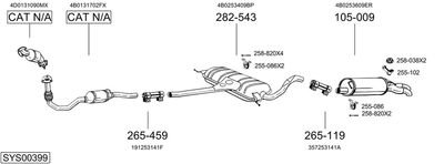 BOSAL SYS00399