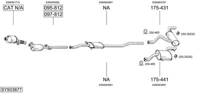BOSAL SYS03677