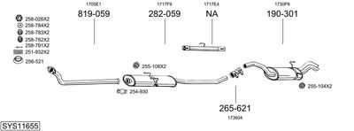 BOSAL SYS11655