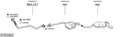 BOSAL SYS03564