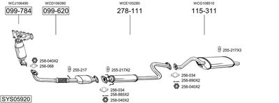 BOSAL SYS05920