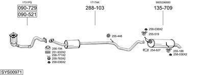 BOSAL SYS00971