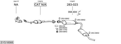 BOSAL SYS18568