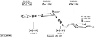 BOSAL SYS06091