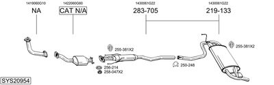 BOSAL SYS20954