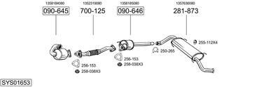 BOSAL SYS01653