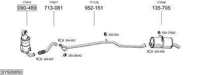 BOSAL SYS00850
