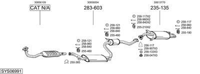 BOSAL SYS06991