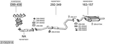 BOSAL SYS02918