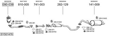 BOSAL SYS01476
