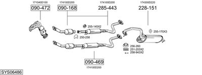 BOSAL SYS06486