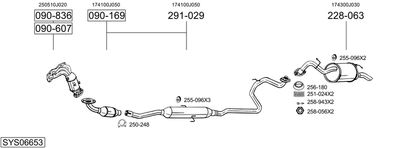 BOSAL SYS06653