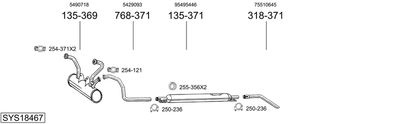 BOSAL SYS18467