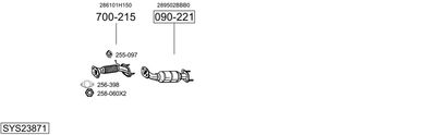 BOSAL SYS23871