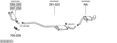BOSAL SYS16741