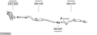 BOSAL SYS00563