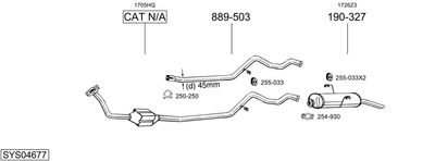 BOSAL SYS04677